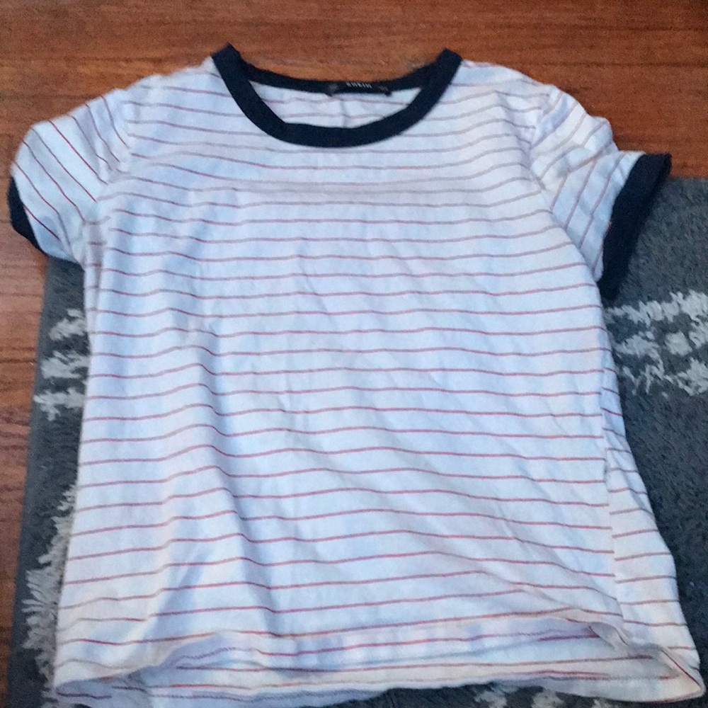 SHEIN Red, White, and Blue shirt